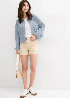 Femme bonprix Shorts|Pantalons|Short en twill