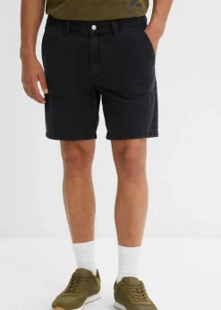 bonprix Short en twill 100% coton, loose|Homme Shorts|Pantalons