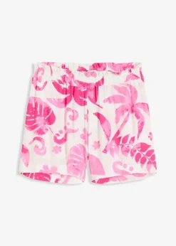 Femme bonprix Shorts|Pantalons|Short en viscose texturée