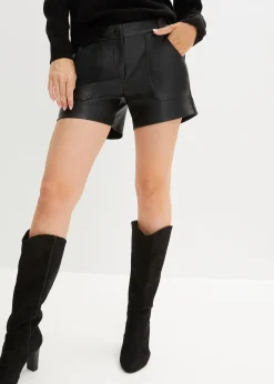 Femme bonprix Shorts|Pantalons|Short enduit