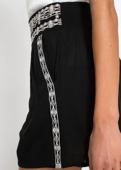 Femme bonprix Shorts|Pantalons|Short froissé