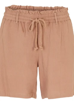 bonprix Short paper bag en lin mélangé|Femme Shorts|Pantalons