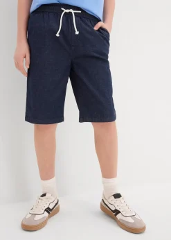 Enfant bonprix Vêtements Enfant|Garçons 9-16 Ans·Shorts|Short Regular en jean à taille élastiquée
