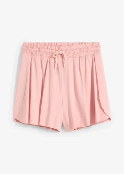 Femme bonprix Shorts|Pantalons|Short taille élastiquée esprit tennis