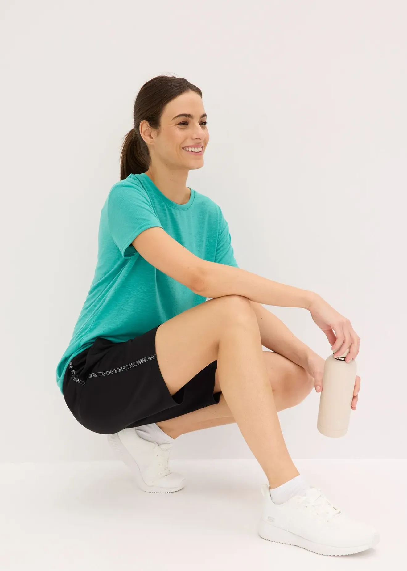 Femme bonprix Shorts|Vêtements De Sport|Short technique de sport à séchage rapide