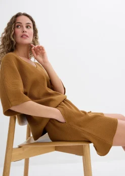 Femme bonprix Deux Pièces & Ensembles|Shorts|Short texturé 100% coton