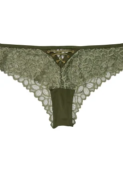 Femme bonprix Dessous|Bas|Slip brésilien en dentelle