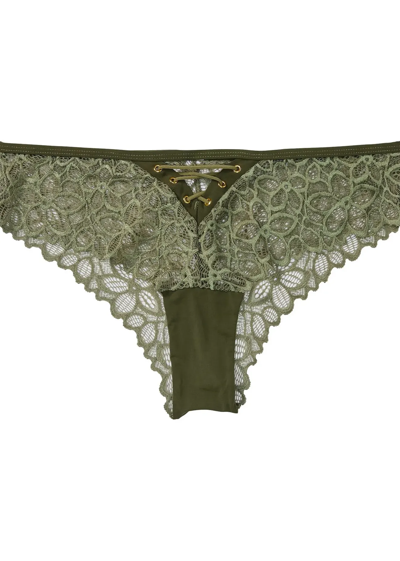 Femme bonprix Dessous|Bas|Slip brésilien en dentelle