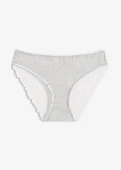 Femme bonprix Lingerie Coton|Bas|Slip coton et dentelle