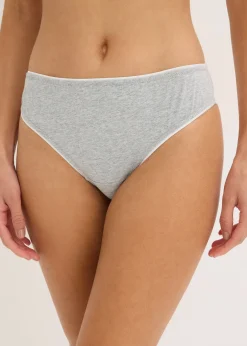 Femme bonprix Lingerie Coton|Bas|Slip coton et dentelle