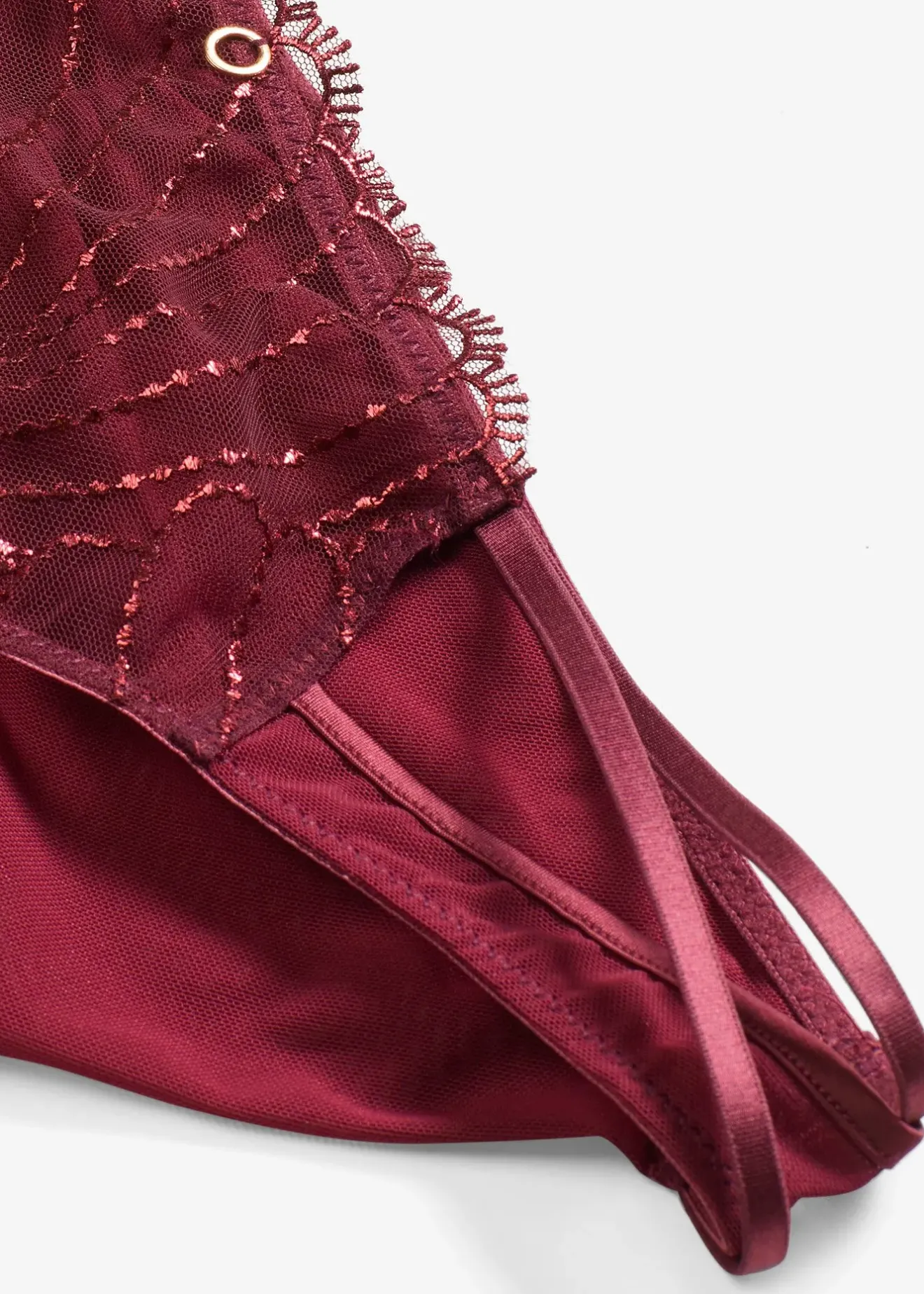 Femme bonprix Dessous|Bas|Slip joliment brodé