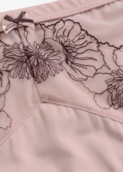 Femme bonprix Dessous|Bas|Slip Maxi à broderies