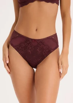 bonprix Slip Maxi avec dentelle|Femme Dessous|Bas