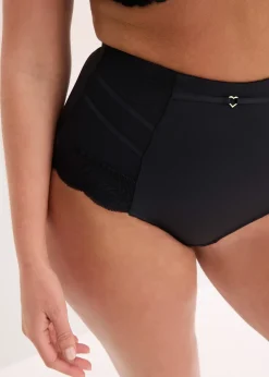 Femme bonprix Lingerie Sculptante|Bas|Slip sculptant avec dentelle, maintien modéré