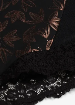 bonprix Slip sculptant taille haute, effet scintillant et maintien fort|Femme Lingerie Sculptante|Bas