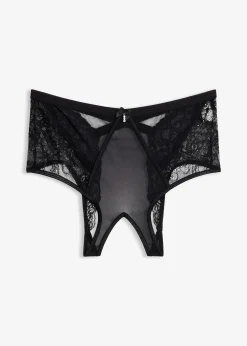 bonprix Slip taille haute ouvert|Femme Lingerie Érotique