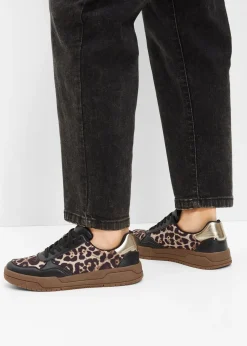 Femme bonprix Sneakers|Sneakers à détails animaliers