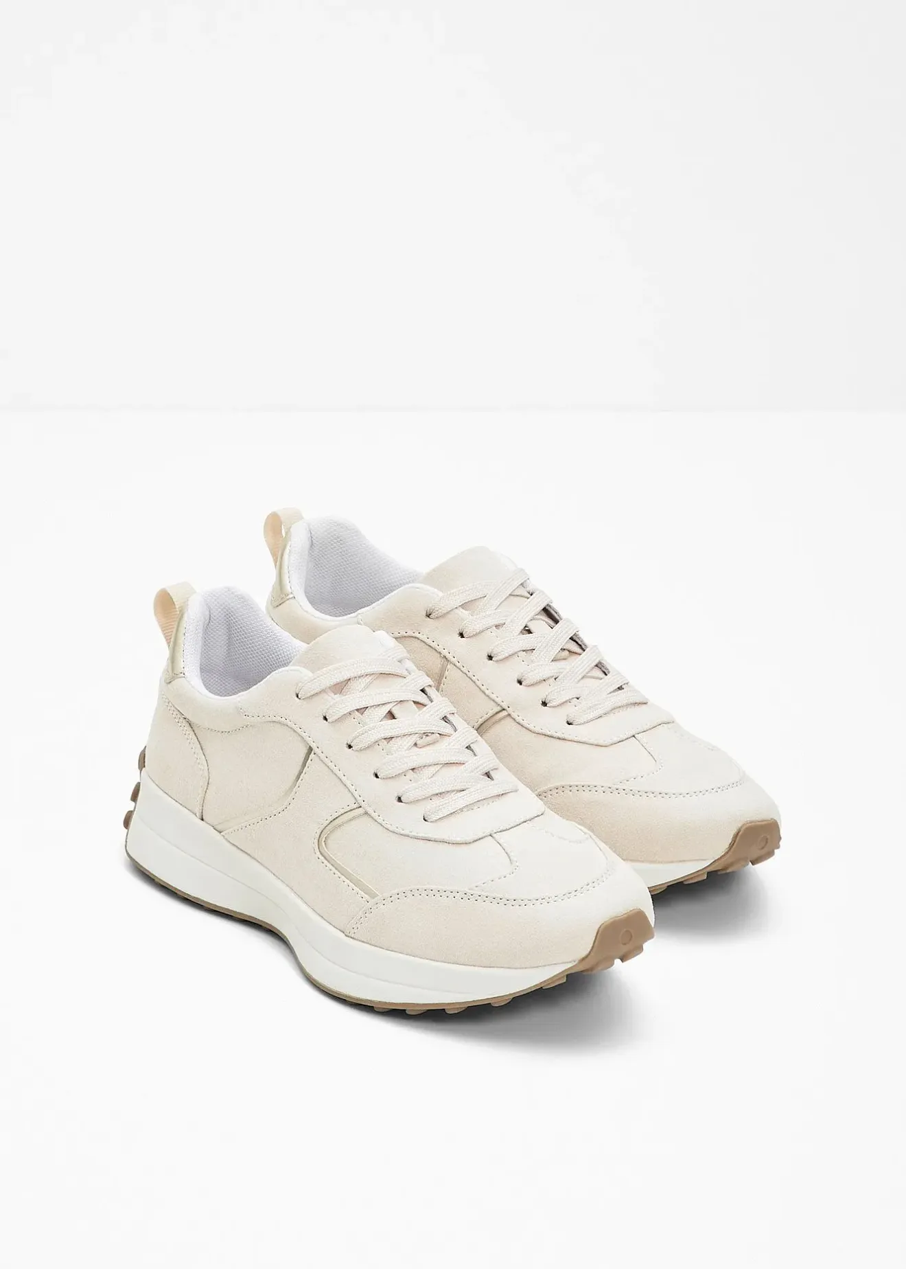 Femme bonprix Sneakers|Sneakers à détails métallisés