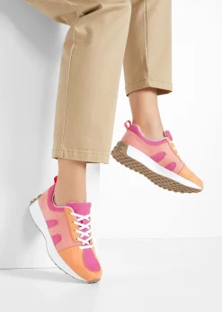 Femme bonprix Sneakers|Sneakers à empiècement mesh
