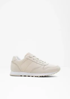 bonprix Sneakers à empiècement satin|Femme Sneakers