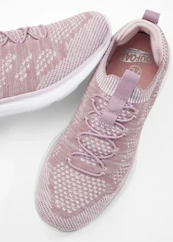 bonprix Sneakers à enfiler confortables en matière douce|Femme Chaussures De Sport & Randonnée|Chaussures Confort