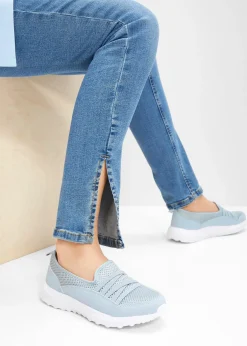 bonprix Sneakers à enfiler confortables, semelle légère|Femme Chaussures Confort|Sneakers
