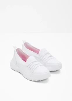 bonprix Sneakers à enfiler confortables, semelle légère|Femme Chaussures Confort|Sneakers