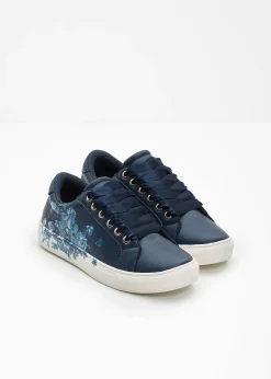 Femme bonprix Sneakers|Sneakers à imprimé floral