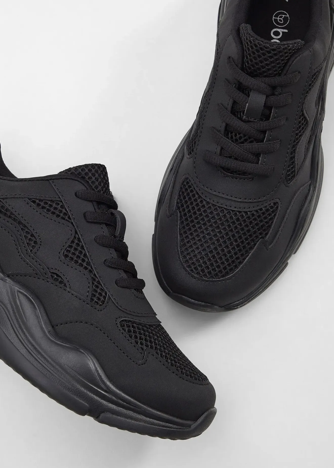 bonprix Sneakers chunky avec mesh|Femme Sneakers