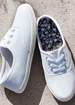 Femme bonprix Sneakers|Sneakers en toile