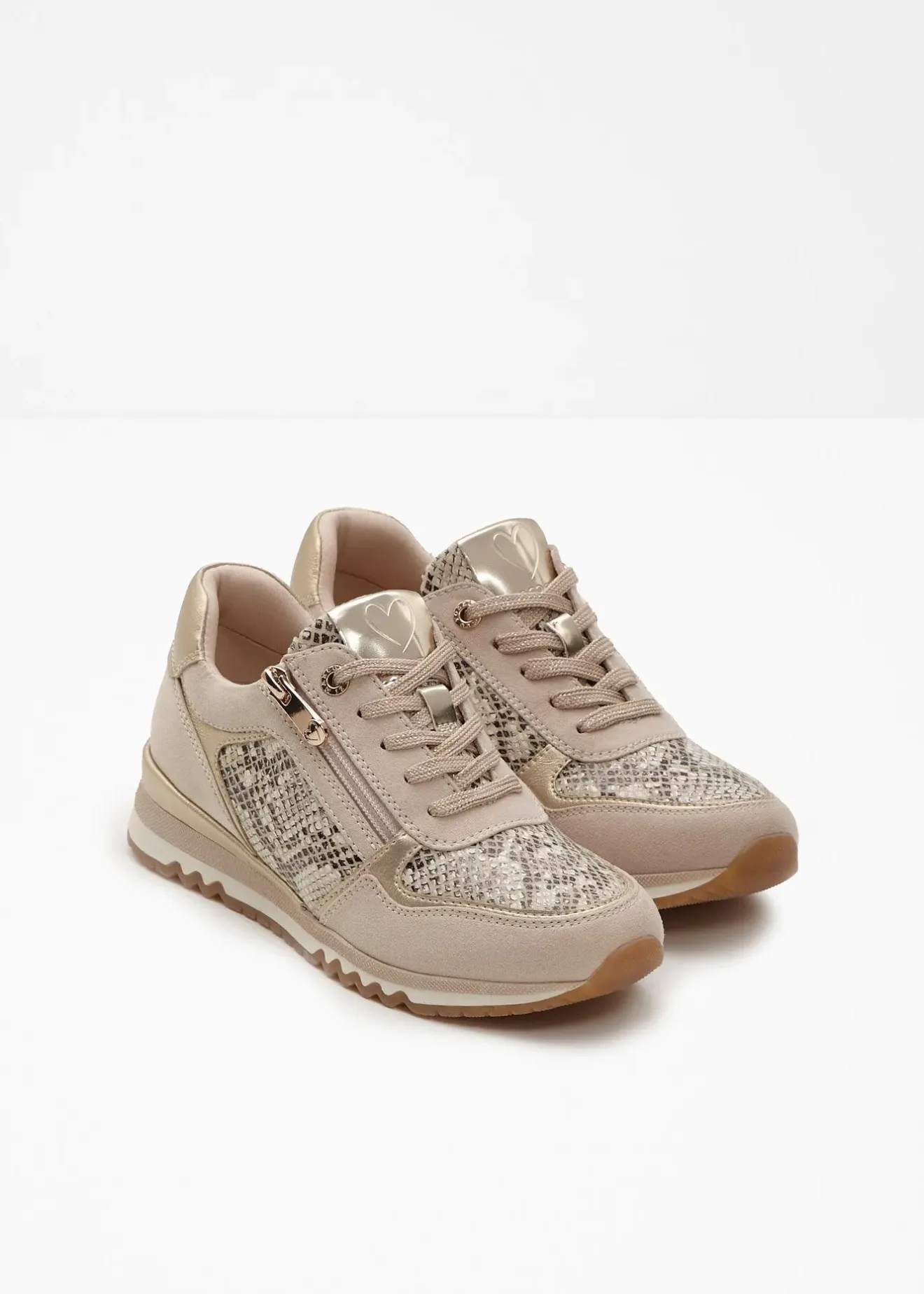 Femme Marco Tozzi Marques|Sneakers|Sneakers à fermeture zippée