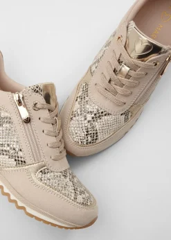 Femme Marco Tozzi Marques|Sneakers|Sneakers à fermeture zippée