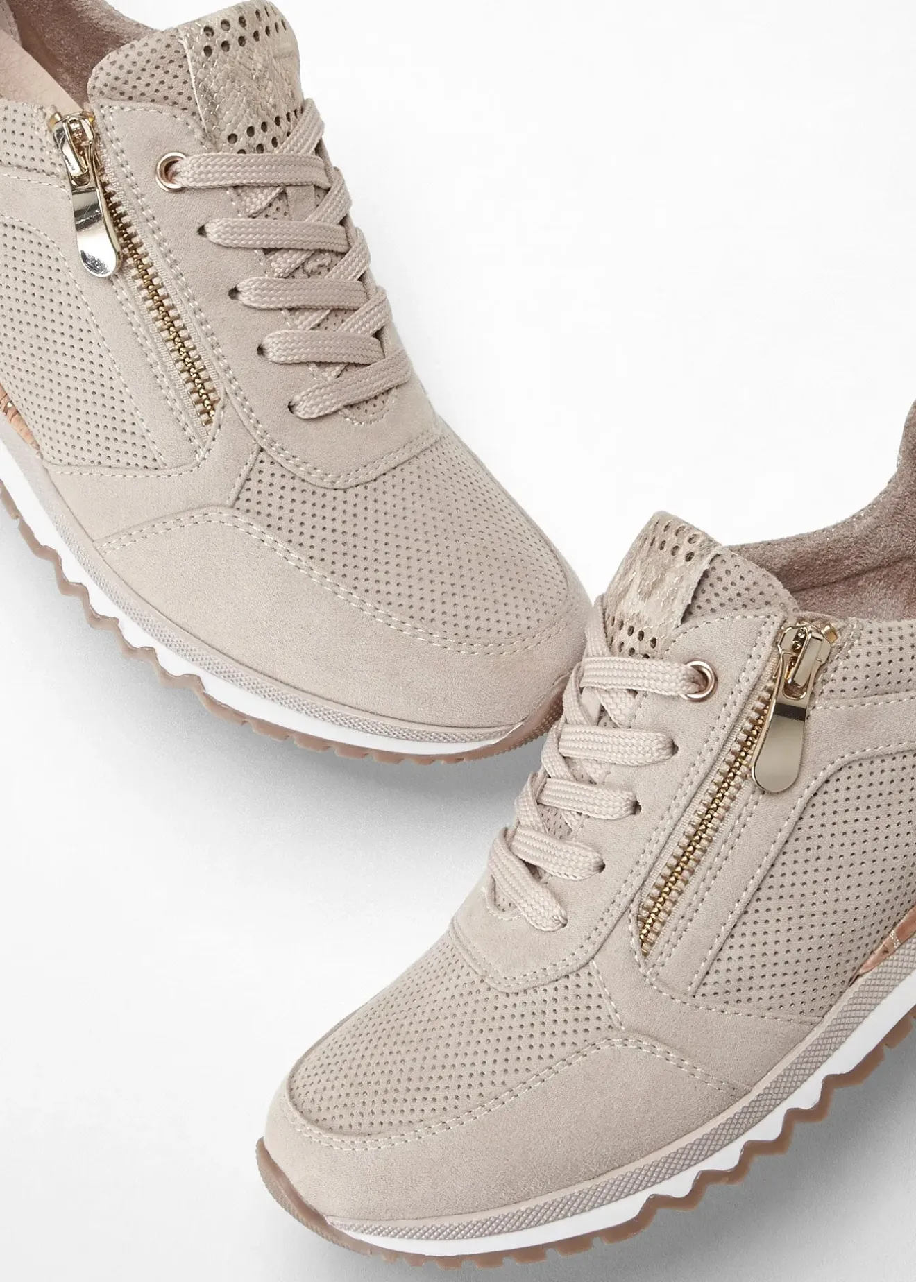 Marco Tozzi Sneakers à fermeture zippée|Femme Marques|Sneakers