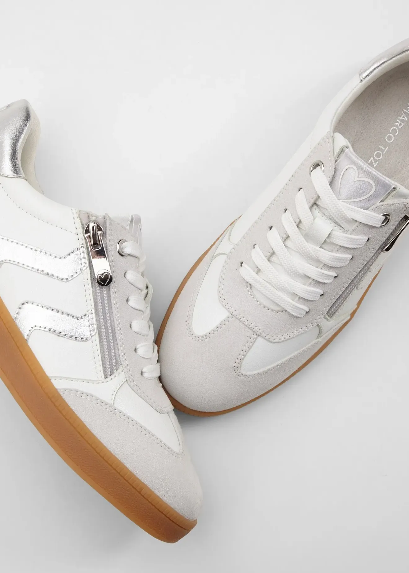 Femme Marco Tozzi Marques|Sneakers|Sneakers , look rétro