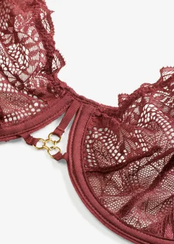 bonprix Soutien-gorge à armatures en dentelle délicate|Femme Grands Bonnets D-H|Dessous