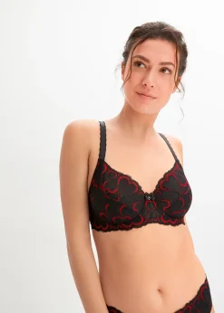 Femme bonprix Grands Bonnets D-H|Dessous|Soutien-gorge à armatures et dentelle