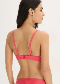 Femme bonprix Dessous|Soutiens-Gorge|Soutien-gorge à coques avec broderie florale métallisée