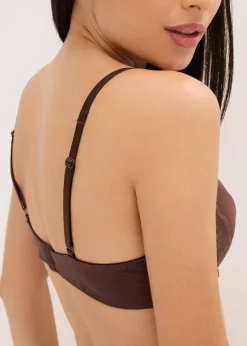 Femme bonprix Grands Bonnets D-H|Dessous|Soutien-gorge à coques, effet brillant