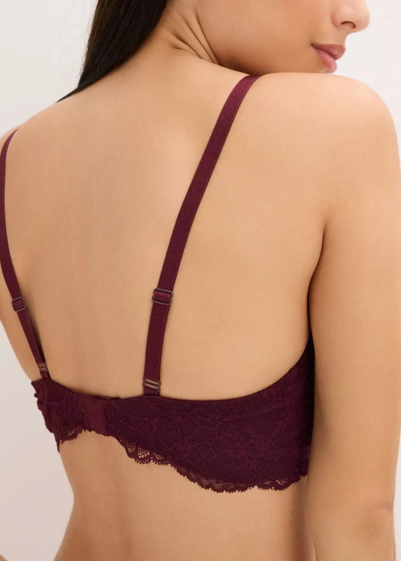 bonprix Soutien-gorge à coques en dentelle|Femme Grands Bonnets D-H|Dessous