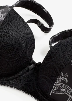 Femme bonprix Grands Bonnets D-H|Dessous|Soutien-gorge à coques et bretelles rembourrées