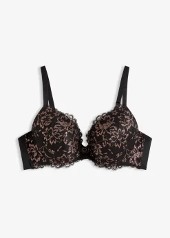 Femme bonprix Grands Bonnets D-H|Soutien-gorge à coques et fil brillant