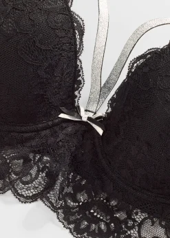 bonprix Soutien-gorge à coques et lanières brillantes amovibles|Femme Grands Bonnets D-H|Dessous