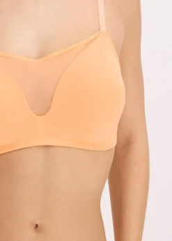 bonprix Soutien-gorge à coques et mesh, sans armatures|Femme Basiques|Soutiens-Gorge