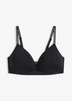bonprix Soutien-gorge à coques Feel Comfort, empiècement mesh, sans armatures|Femme Sans Couture|Soutiens-Gorge