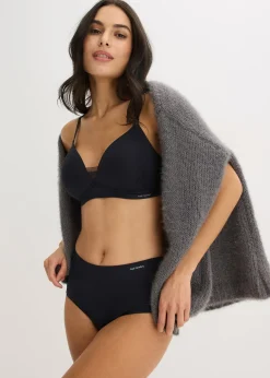 bonprix Soutien-gorge à coques Feel Comfort, empiècement mesh, sans armatures|Femme Sans Couture|Soutiens-Gorge