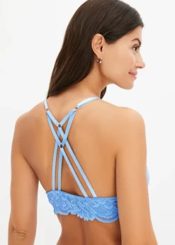 bonprix Soutien-gorge à coques, fermeture sur le devant et dentelle|Femme Grands Bonnets D-H