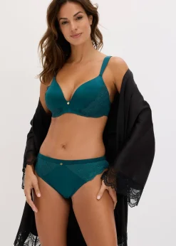 bonprix Soutien-gorge à coques sans armatures, bretelles rembourrées|Femme Dessous|Soutiens-Gorge