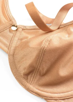 Femme bonprix Dessous|Soutiens-Gorge|Soutien-gorge avec armatures et matière brillante
