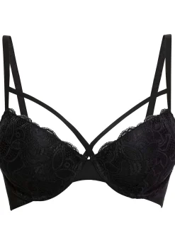 Femme bonprix Grands Bonnets D-H|Dessous|Soutien-gorge avec coques et jolie dentelle