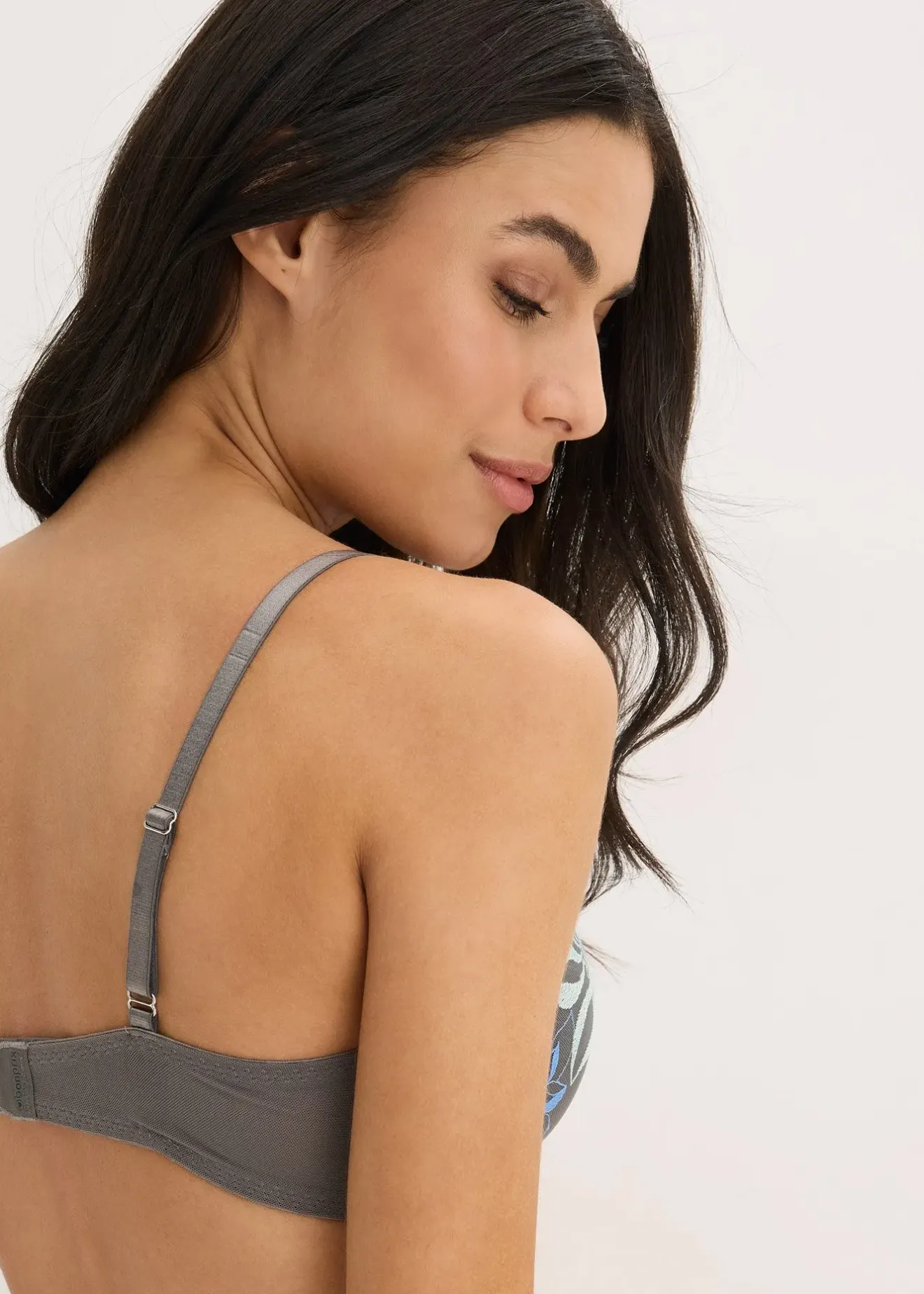 bonprix Soutien-gorge balconnet avec broderie|Femme Grands Bonnets D-H|Dessous